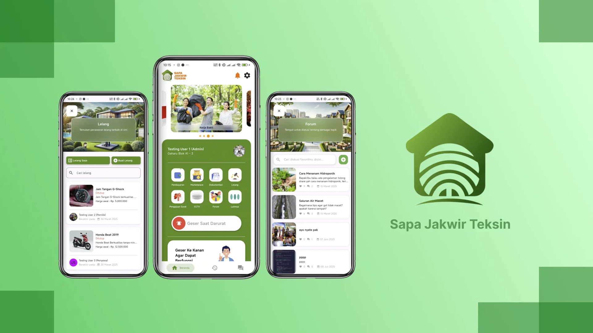 project Sapa Jakwir Teksin Mobile App
